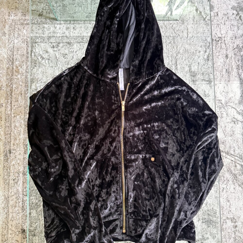 Fabletics Cropped Zip Up Hoodie